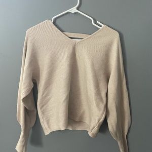 Medium tan sweater